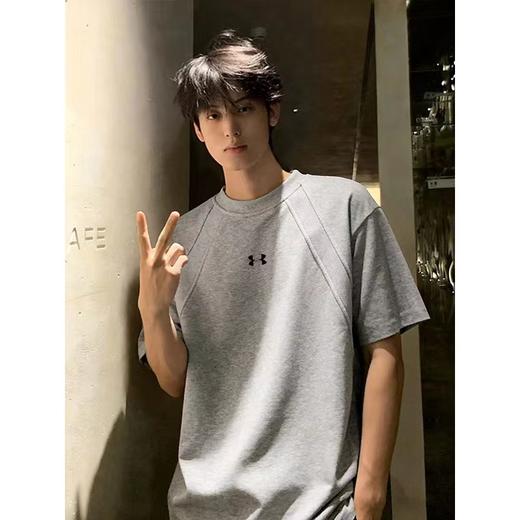 F022742日常运动户外T恤圆领休闲短袖T恤 商品图5