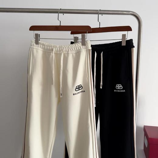 F022739早春抽绳设计卫裤宽松直筒裤拖地长裤 商品图4