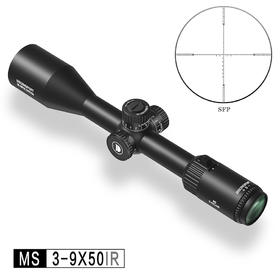 发现者MS3-9X50拉伸锁数字金属丝后置带灯