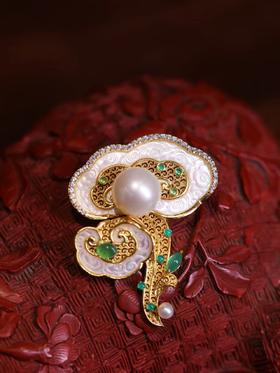 庭中蝶韵 花丝蝴蝶结耳环 JD