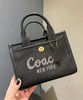 到手价2080元 COACH专柜款 cargo mini鹅卵石牛皮托特tote 可手提可斜挎、尺寸：20*15*11cm  美国代购，无中文标签，介意慎拍 商品缩略图3