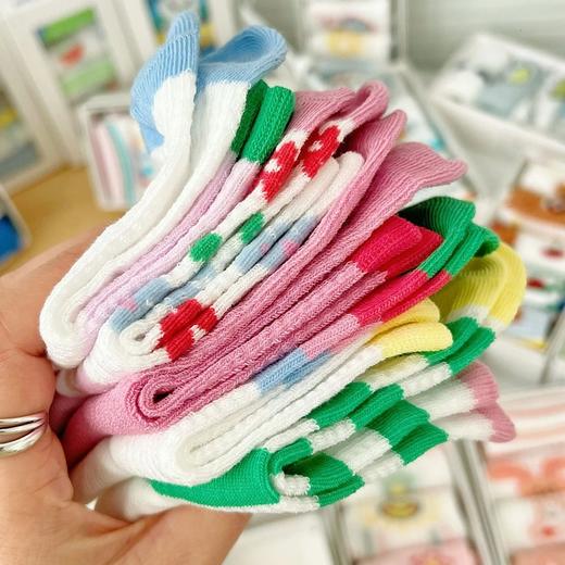 【新品♥两盒包邮】Banb斑比2026年春夏儿童网眼袜5双装 | 莱卡纤维、柔软丝滑、轻薄透气 商品图3