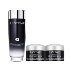 Lancome/兰蔻小黑瓶滤镜精华水150ml+小黑瓶眼霜5ml*2瓶 / 菁纯眼霜5ml*2瓶  香港直邮