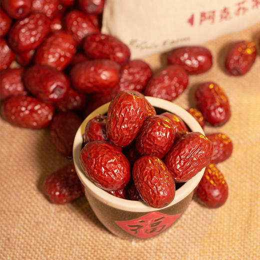 新疆玛谷农场原生态无添加吊干灰枣  每买4斤灰枣赠送品牌托特包 数量有限送完即止 商品图4