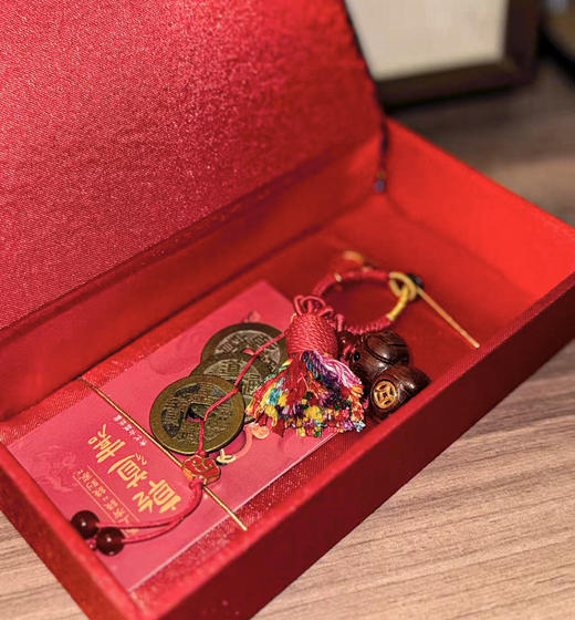 “钱到家 ” 乾道嘉清代古钱挂饰 商品图4