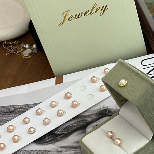 显白又百搭的珍珠耳钉｜把春天戴在耳边 商品图4