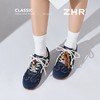【内增高4.5cm】ZHR蓝色德训鞋女厚底复古赛车鞋2026春季休闲鞋女 商品缩略图3