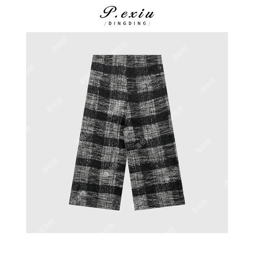 A008潘依绣丁丁宠粉时髦复古条纹休闲裤Q0412 商品图1