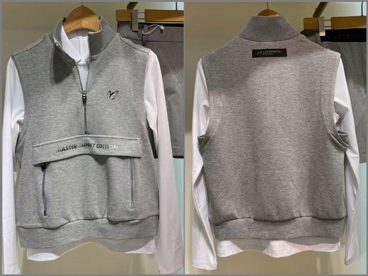 兔耳朵🐰家新款女士短袖款半拉链背心来了！闭着眼睛冲！！质感很好都会喜欢！非常美式休闲运动的感觉！如果你穿的时候露出一丢丢的内搭的边，层次感就会拿捏的相当到位了！毫不费力- 高级舒适穿搭！ 商品图2