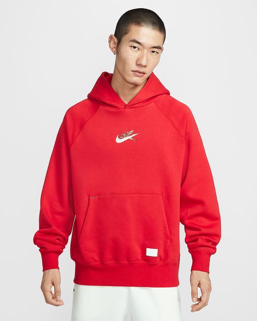 Nike 耐克Sportswear 马年限定脱缰系列 新年款男子加绒连帽衫IQ3707-657 商品图0