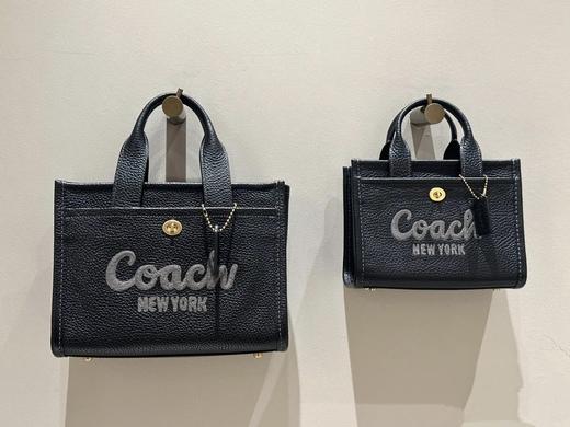 到手价2080元 COACH专柜款 cargo mini鹅卵石牛皮托特tote 可手提可斜挎、尺寸：20*15*11cm  美国代购，无中文标签，介意慎拍 商品图1
