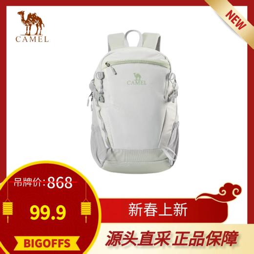 骆驼双肩背包浅水绿99.9元（线上线下同步销售，不一定有货）657341-TD 商品图0