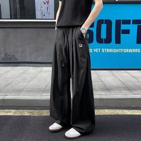 F022741新款三色高品质休闲宽松运动裤长裤