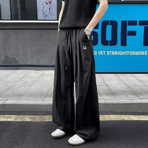 F022741新款三色高品质休闲宽松运动裤长裤 商品图0