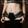 【一眼沦陷❗️轻奢缎面豹纹蕾丝裤】若隐若现的撩人小心机「上身即刻爱上」添加桑蚕丝底裆，保持裆部干爽舒适，守护你的健康，网纱蕾丝边透气桑蚕丝底裆三角裤L 商品缩略图3