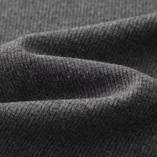 F022798春季新款长袖简约T恤套头上衣一字肩修身针织衫 商品图13