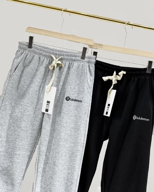 F022718美式高街复古史密斯绒直筒休闲卫裤 商品图7