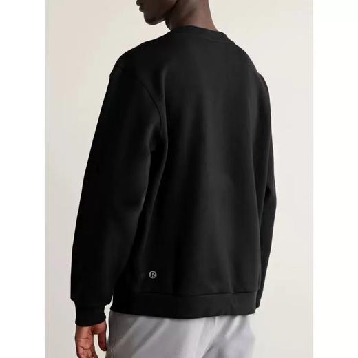 F022717茉莉花因子粗针羊绒卫衣男款针织上衣运动衫 商品图6