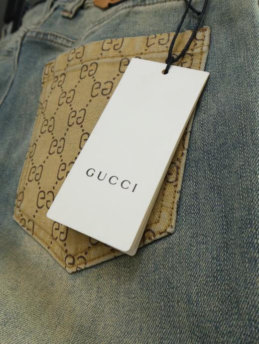 F022772士水洗休闲柔软舒适修身款牛仔裤长裤 商品图12