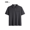 HIM漢崇  简约滴胶字母舒适休闲修身反领短袖POLO衫男 2026夏季 商品缩略图0