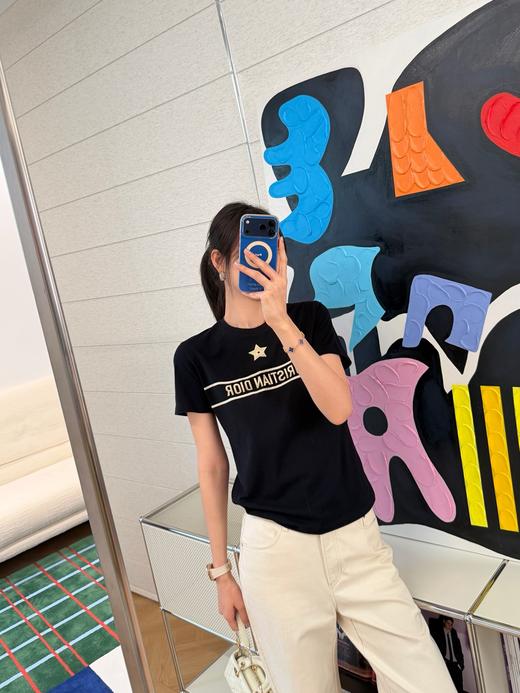 迪奥 新款 幸运星T恤（MM） 商品图6