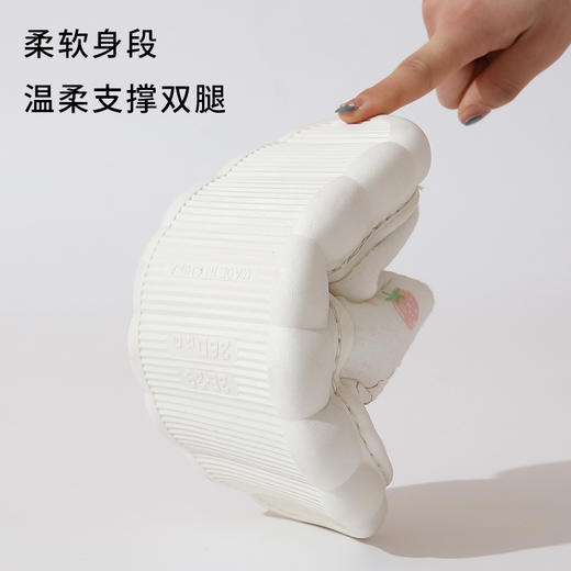 【孕婴师推荐❗️月子产妇四季拖鞋】静音防滑防风「为孕妈而生」大倾斜防滑测试/行走安稳更舒适，包跟透气孕妇软底室内产后棉拖鞋女L 商品图3