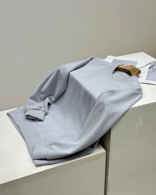 F022717茉莉花因子粗针羊绒卫衣男款针织上衣运动衫 商品图10