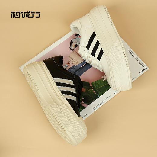 和诚行2026春季新款小白鞋厚底增高百搭板鞋女式休闲鞋1580179 商品图0