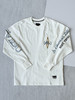 原单日潮EVISU福神小海鸥几何长袖T恤，情侣款！
颜色：白色
尺码：m l xl xxl 商品缩略图0