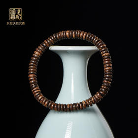 硬货王炸！身份名片｜天然达拉干沉香桶珠 沉水级 约6mm 4.2克 SP12328