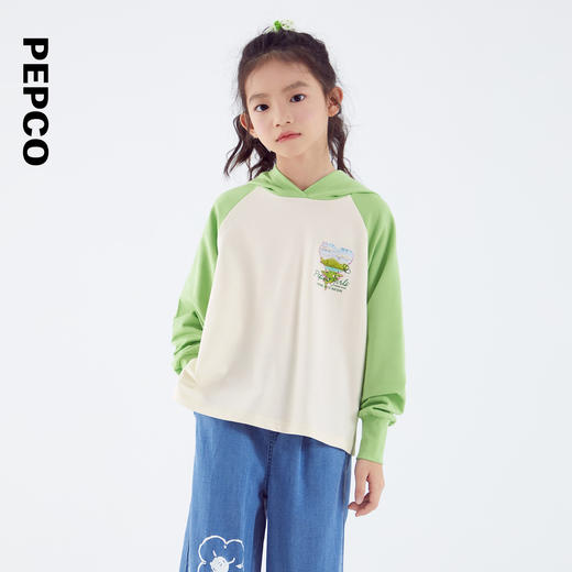 502-童带帽长袖针织衫 商品图0