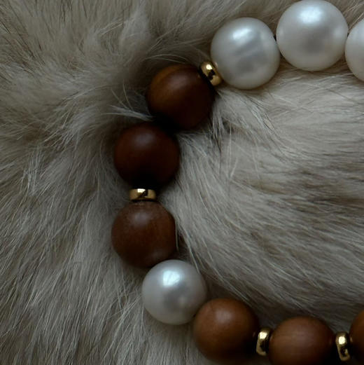 檀香➕珍珠经典大串 11-14mm 商品图2