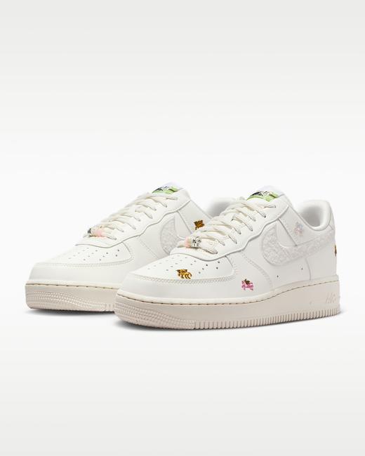 Nike 耐克Air Force 1 '07 SE "CNY" 马年限定脱缰系列IQ1143-100 商品图4