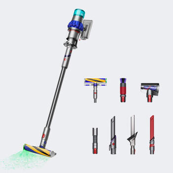 戴森（DYSON）V15 Detect Fluffy无绳吸尘器新一代蓝色【原装进口】手持无线 除螨 宠物家庭适用 /家用电器 /清洁电器 /吸尘器 商品图1