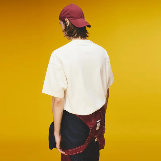 Napapijri 中性 Martine Rose联名 字母徽标印花棉质圆领短袖T恤 白色 NP0A4HATN1A1 商品图5