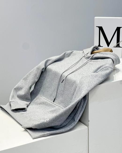 F022719高克重银狐绒连帽卫衣上衣男女同款 商品图6