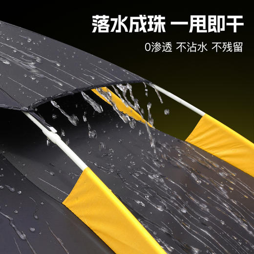 【2026年新款】佳钓尼灰狼黑狼加厚黑胶防晒隔热扣架晴雨伞 商品图5