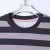 26T62SDSA男装2026新款美式复古条纹t恤重磅宽松肌理撞色设计感短袖 商品缩略图2