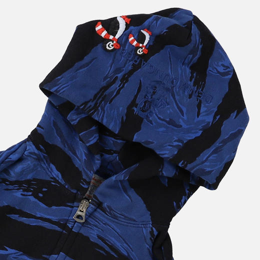 DD日本童装 DENIM DUNGAREE 26春夏企鹅 PENNIE 拉链连帽衫外套 商品图4