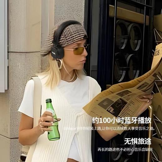 F022799便捷式操控按钮人工体学设计五代蓝牙头戴耳机 商品图14