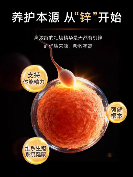 BIOPLUSS挪威进口牡蛎粉提取物胶囊男性精力补充 商品图4