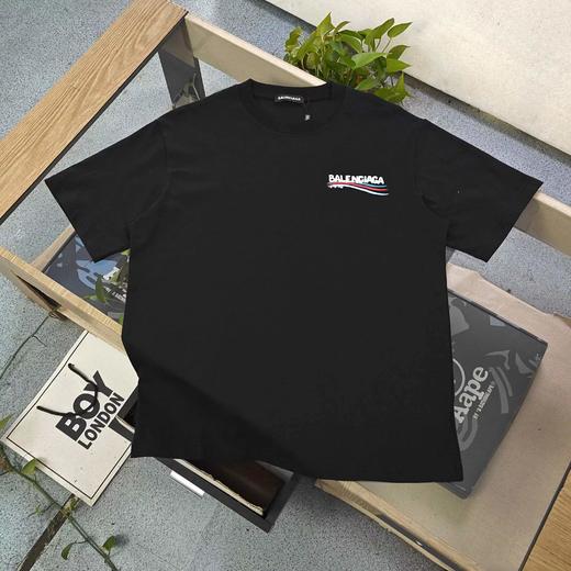 F022736联名百事艾菲尔铁塔字母图案logo印花休闲情侣圆领短袖T恤 商品图2