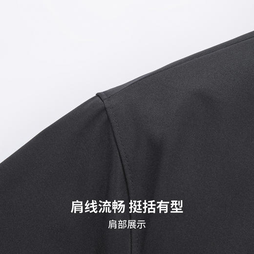 【挺括有型】圣得西复古轻工装通勤翻领夹克春装男士2026新款外套 商品图8