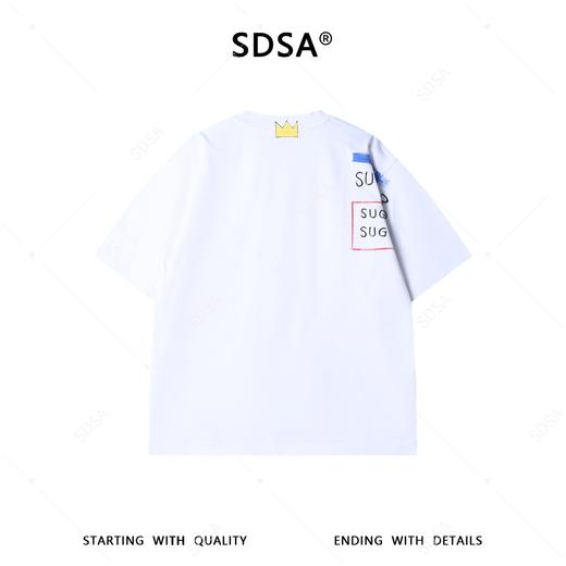 26T61SDSA男装2026新款美式休闲风设计师活力风夏款短袖T恤夏季半袖 商品图5