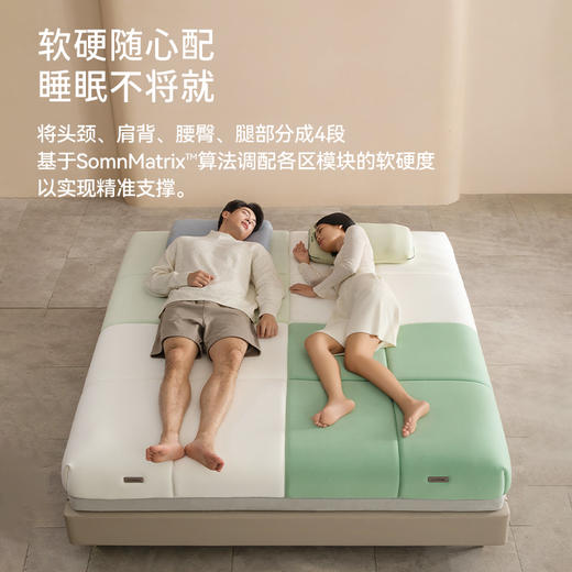 【包邮】UniSleep自由模块床垫 分区 高端床垫弹簧 静音 商品图0