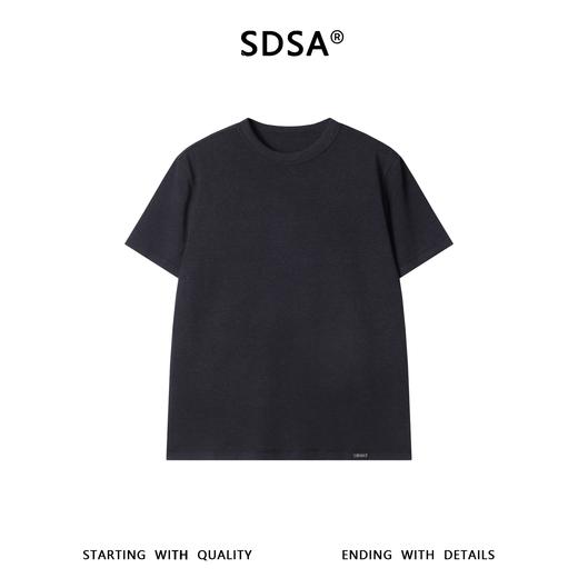 36282SDSA男装2026新款重磅基础款正肩T恤宽松显瘦百搭短袖亲肤透气 商品图1
