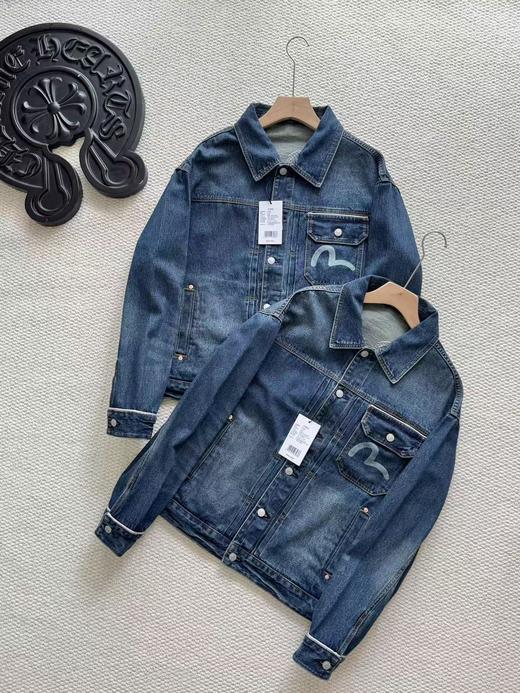 【ss1】男子时尚休闲刺绣水洗牛仔夹克/外套！！ 商品图1