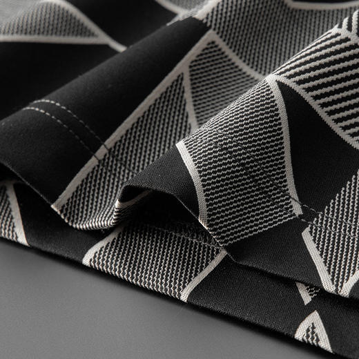 【DDS】大依优型大码男装春季高弹半高领卫衣时尚潮流百搭长袖T恤 商品图3