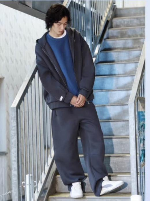 一周左右发货！！春款，日版，puma彪马 男女同款！宽松多口袋针织长裤弯刀阔腿裤 商品图2