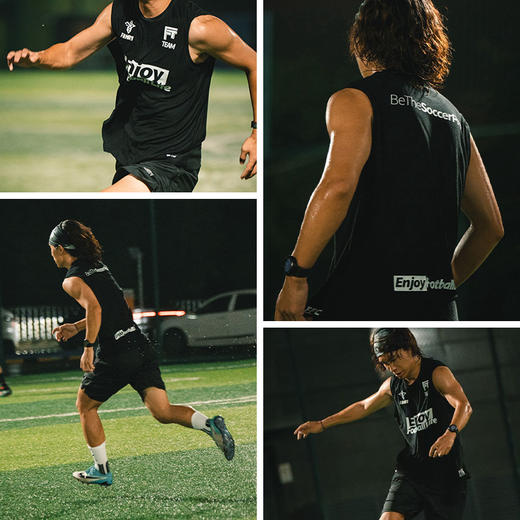 【小凉蜂】蜂锐足球运动训练提花坎肩无袖训练服球衣223330202 商品图2